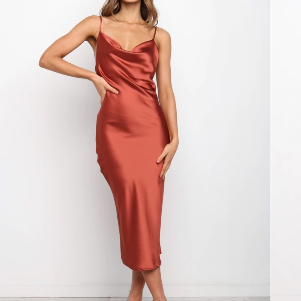 PERSIA DRESS - RUST